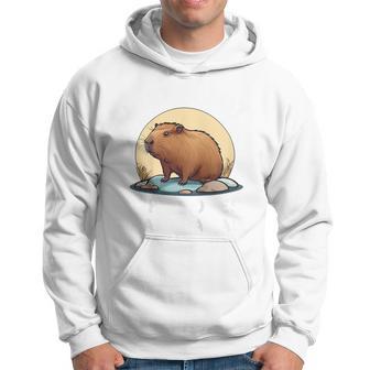 Youth Just A Boy Who Loves Capybaras Hoodie - Thegiftio UK