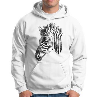 Zebra T Zebra For Girls Zebra Lovers Zebra Hoodie - Thegiftio UK