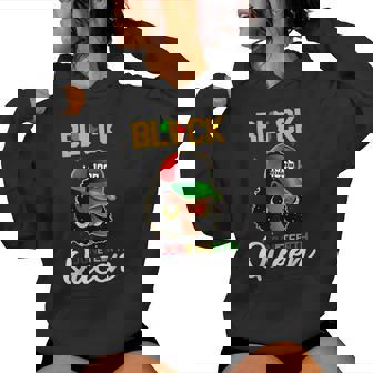 1865 Junenth Black Queen Costume For Women Women Hoodie - Thegiftio UK