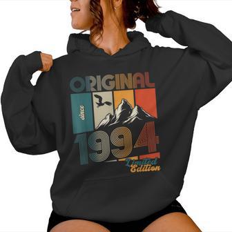 30Th Birthday Man Woman Original Vintage 1994 Women Hoodie - Thegiftio UK