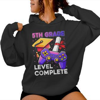 5Th Grade Level Complete Graduation 5Th Grade End Of School Women Hoodie - Monsterry AU
