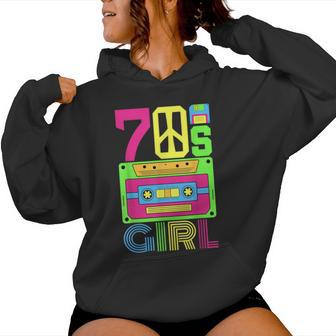 70S Girl 1970S Themed Party Seventies Costume 70S Outfit 70S Women Hoodie - Thegiftio UK
