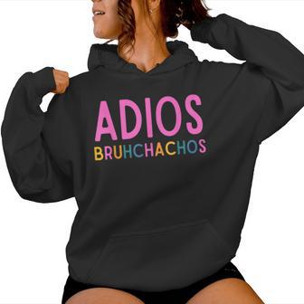 Adios Bruh Teacher Summer Last Day Of School Retirement Women Hoodie - Seseable