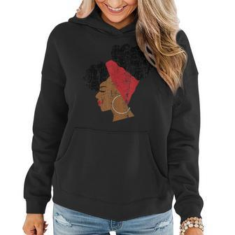 Afro Puff Vintage Natural Hair For Black Women Women Hoodie - Monsterry UK