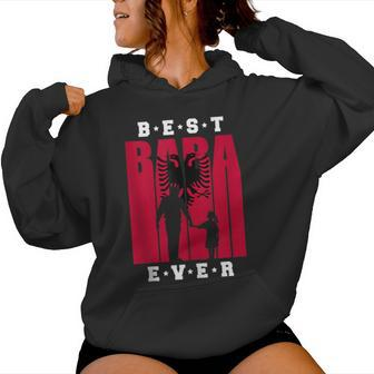 Albanian Dad Of Girl Fathers Day Albania Flag Shqiptar Baba Women Hoodie - Monsterry CA