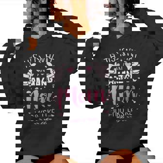 Amazing Mom Mother Looks Like Christmas Birthday Women Hoodie | Mazezy