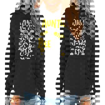 Auntie Of The Bee-Day Girl Birthday Party Matching Family Women Hoodie - Seseable