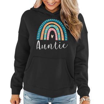 Auntie Rainbow Family Matching Birthday Women Hoodie - Monsterry AU