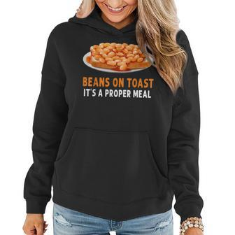 Beans On Toast Costume Idea For & British Food Dishes Women Hoodie - Monsterry DE