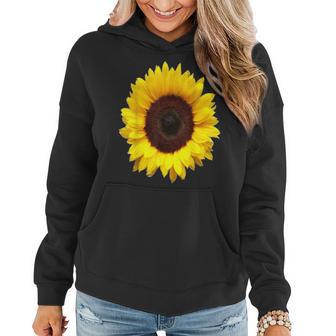 Beautiful Yellow Sunflower Sun Flower Blooms Women Hoodie - Monsterry DE