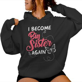 I Become Big Sister Again Women Hoodie - Monsterry CA
