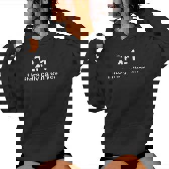 Best Math Teacher Joke Humor Science Fun Math Pun Women Hoodie - Thegiftio