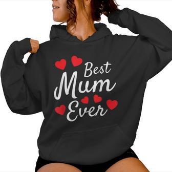 Best Mum Ever Mother's Day Present Mum Cute Women Hoodie - Thegiftio UK