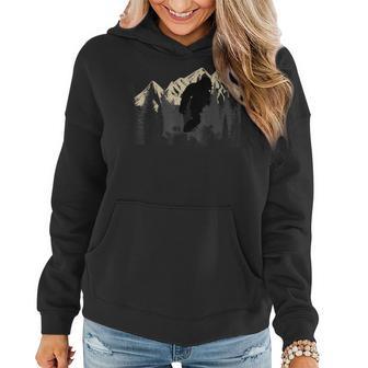 Bigfoot Sasquatch And Trip Hiking Lovers Women Hoodie - Monsterry DE