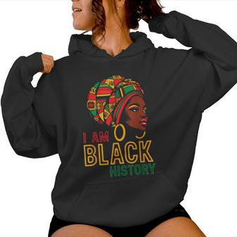 I Am Black History Girl African American Junenth Womens Women Hoodie - Seseable