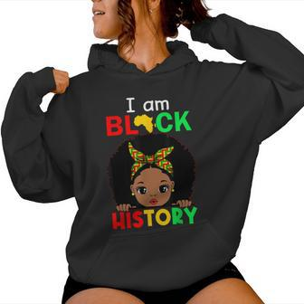 I Am Black History Month African American For Girls Women Hoodie - Seseable