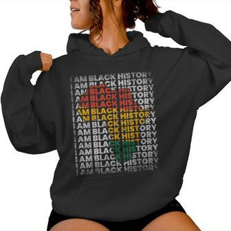 I Am Black History Month African American Men Women Hoodie - Thegiftio UK