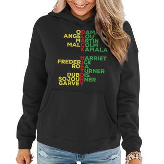 Black History Month Leaders Boys Girls Women Hoodie - Monsterry AU