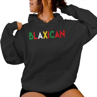 Blaxican Black Mexican Meme Women Hoodie - Monsterry