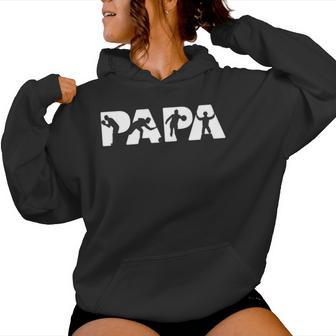 Bowling-Papa Lustiger Papa Bowlerater Geschenk Kapuzenpullover für Damen - Geschenkecke