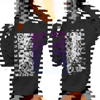 Boxeo Boxeador Chica Niña Sudadera con capucha para mujer - Regaloses