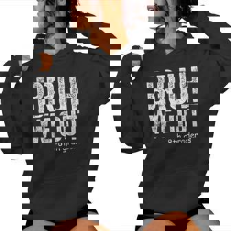 Bruh We Out 8Th Grader 8Th Grade Graduation Class Of 2024 Women Hoodie | Mazezy