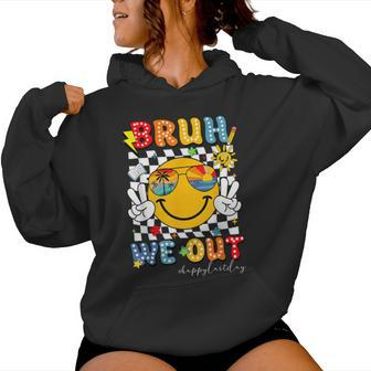 Bruh We Out Happy Last Day Of School Teacher Student Women Hoodie - Seseable
