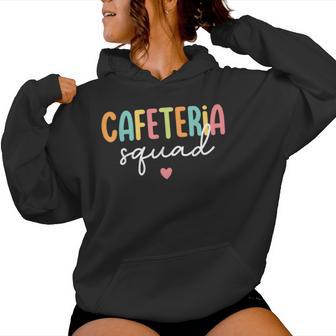 Cafeteria Squad Lunch Ladies Rock Lunchroom Worker Men Women Hoodie - Thegiftio UK