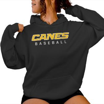 As Canes Baseball Sports Women Hoodie - Seseable