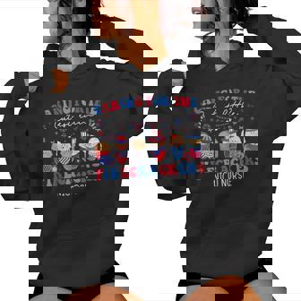 Caring For The Cutest Firecrackers Nicu Nurse 4Th Of July Women Hoodie - Thegiftio