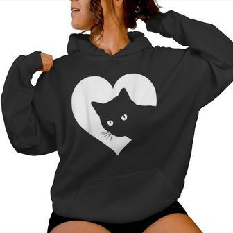 Cat Lover Who Loves Cats For Girls Women Hoodie - Thegiftio UK