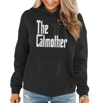 Cat Mother The Catmother Crazy Cat Mom Mama Women Hoodie - Seseable
