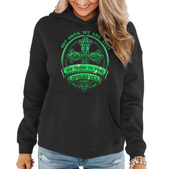 Celebrate Recovery Christian Cross Quote Apparel Women Hoodie - Monsterry