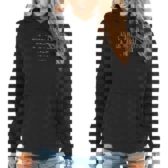 C'est Avec Toi Que Je M'engueule Le Mieux Sweat à capuche femme - Cadeauxyz