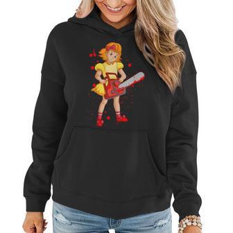 Chainsaw Girl Bloody Sweet Manga Women Hoodie - Monsterry CA