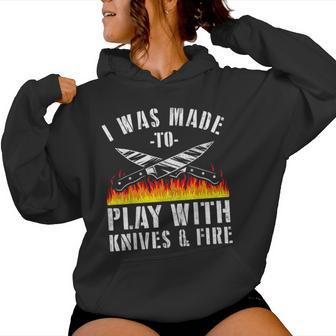 Chef For Knives Play Cooking Lovers Women Hoodie - Monsterry CA