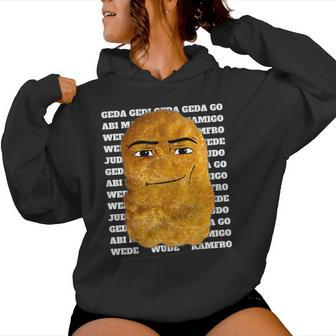 Chicken Nugget Meme Women Hoodie - Monsterry CA