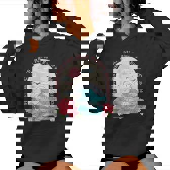 Christian Summer Religious Bible Ocean Wave His Mercy Beach Women Hoodie - Seseable
