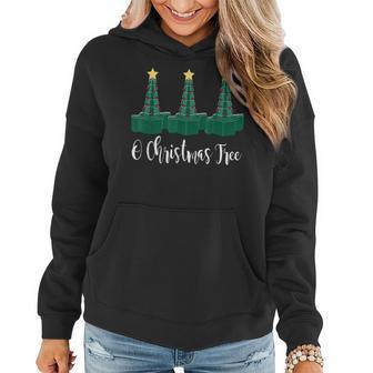 Christmas Rt Xmas Tree Icu Rrt Respiratory Therapist Nurse Women Hoodie - Thegiftio UK