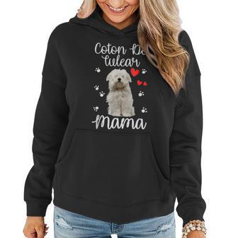 Coton De Tulear Mom Cute Puppy Dog Lovers Women Hoodie - Monsterry