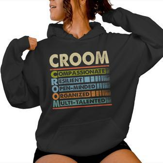 Croom Family Name Croom Last Name Team Women Hoodie - Seseable