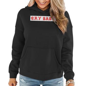 Cry Baby Soft Girl Aesthetic Clothes Egirl Soft Grunge Women Hoodie - Monsterry