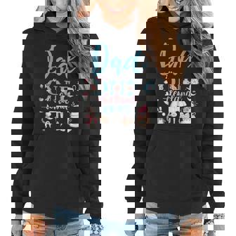 Dad Of The 1St Birthday Girl Dad In Onderland Family Women Hoodie - Monsterry