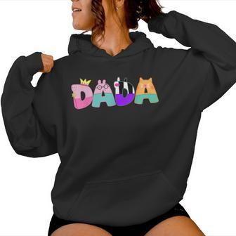 Dad And Mom Dada Birthday Girl Pig Family Party Decorations Women Hoodie | Mazezy CA