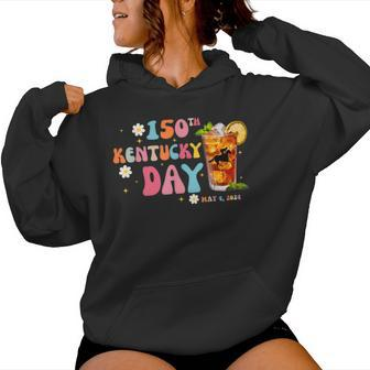 Derby Party 150Th Derby Day Horse Racing Talk Derby To Me Women Hoodie - Seseable
