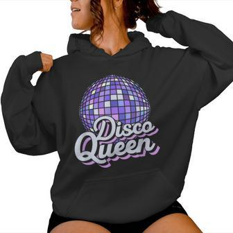 Disco Queen Party Girl 90S 80S Women Women Hoodie - Seseable