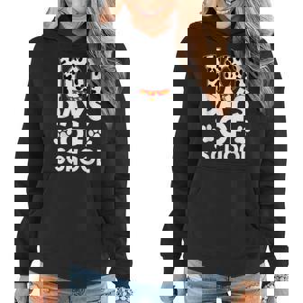 Dog Happy 101 Days School 100Th Days Smarter Teacher Student Women Hoodie - Thegiftio