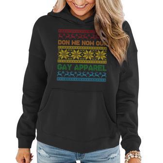 Don We Now Our Gay Apparel Rainbow Lgbt Women Hoodie - Thegiftio UK