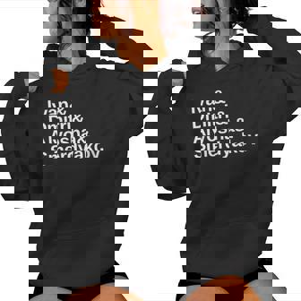 Dostoievski Los Hermanos Karamazov Cuello Sudadera con capucha para mujer - Regaloses