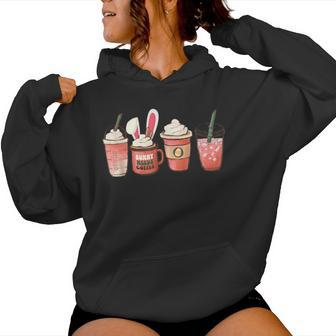 Easter Coffee Some Bunny Needs Coffee Latte Iced Men Women Hoodie - Seseable